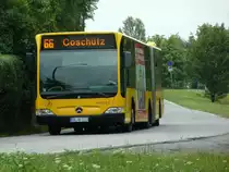 Mercedes 459 023 (Facelift Generation I) auf dem Weg nach Cosch�tz.
Kohlenstrasse 13.06.12