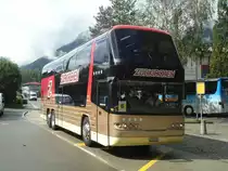 Bahnersatz zwischen Fl�elen und G�schenen: Zurkirchen, Malters - LU 169'911 - Neoplan am 11. Juni 2012 beim Bahnhof Fl�elen