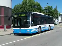 Lion's City M Nr 229 vor dem Bahnhof Wil am 16/06/2012.