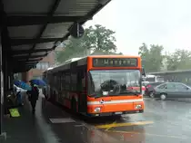 Platzregen in Olten: BOGG Wangen b.O. - Nr. 45/SO 124'950 - MAN (ex SOO Olten Nr. 45) am 11. Juni 2012 beim Bahnhof Olten