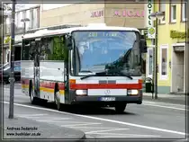 Im Karenweg in Bitburg konnte ich diesen Mercedes Benz O 408 am 12.05.2012 Fotografieren.