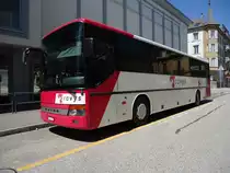 Setra 315 de la maison Thalys photographi le 17.06.2012  Neuchtel