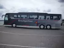 Setra 417 GT-HD von Krautgartner aus sterreich im Stadthafen Sassnitz am 03.06.2012