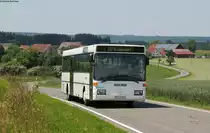 Mercedes O 407 des Ding als 327 nach Unteressendorf bei Wattenweiler 18.6.12