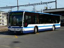 ZVB - Mercedes Citaro Bus Nr.241  SZ 4638 bei der Haltestelle neben dem Bahnhof von Arth-Goldau am 23.02.2008