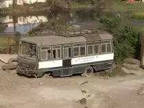 TOYOTA Bus, abgestellt (2012 Indien)