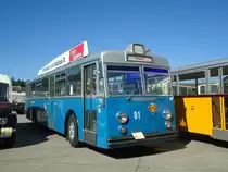 VBL Luzern - Nr. 81 - FBW/Hess am 16. Juni 2012 in Hinwil, AMP