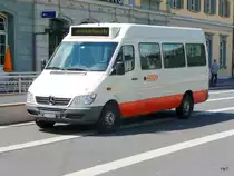 BSU - Mercedes CDI  Nr.4  SO 148804 vor dem Bahnhof Solothurn am 10.06.2012