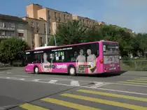 Mercedes Citaro der SWEG an der Endstation in Kleinhningen. Die Aufnahme stamm tvom 21.06.2012.