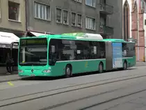 Mercedes Citaro mit der Betriebsnummer 705 auf der Linie 31 an der Haltestrelle Universittsspital. Die Aufnahme stammt vom 21.06.2012.

