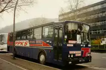 Aus dem Archiv: Jelcz Reisebus aus Polen  PPKS , Heidelberg April 1995