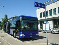 VZO Grningen - Nr. 58/ZH 416'358 - Mercedes Citaro am 16. Juni 2012 beim Bahnhof Wetzikon