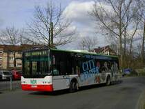 hCR Neoplan ,Wagen 42 ,Linie 303 voin Wanne Eickel nach Herne Bf.(15.03.2008
