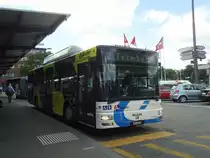 BOGG Wangen b.O. - Nr. 88/SO 68'118 - MAN am 23. Juni 2012 beim Bahnhof Olten (mit Vollwerbung f�r  Basler Versicherungen )