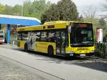 Jasper 8115 am 8.5.2012 auf der Metrobus-Linie 27 nach U-Farmsen im Bahnhof Billstedt