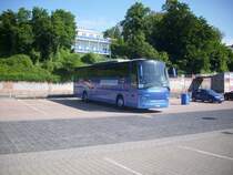 VDL Bova Magiq von Gerber aus der Schweiz im Stadthafen Sassnitz am 09.06.2012