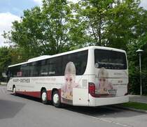 Ein Setra S 419 UL in Herrenberg am Bahnhof