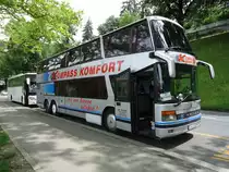 Setra 328 DT de la maison Kompass Konfort photographi� le 04.07.2012 � Berne 