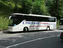 Setra 415 GT-HD de la maison Portenier Adelboden photographi� le 04.07.2012 � Berne 