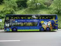 van Hool Astromega de la maison Montreux Excursions photographi� le 04.07.2012 � Berne