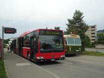 Bernmobil, Bern - Nr. 853/BE 671'853 - Mercedes Citaro am 24. Juni 2012 in Ostermundigen, R�ti