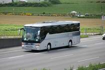 Setra 415 GT-HD de la maison Transdev Dunant (France) photographi� le 07.07.2012 pr�s de Berne