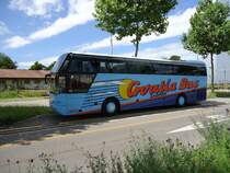 Neoplan Jetliner de la maison Croatia Bus photographi� le 09.07.2012 � Berne
