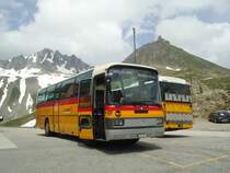 Mattli, Wassen - UR 9107 - Mercedes O 303 am 1. Juli 2012 auf dem Nufenenpass