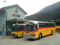 Mattli, Wassen - UR 9107 - Mercedes O 303 am 1. Juli 2012 beim Bahnhof Airolo