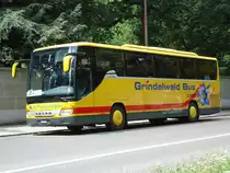 Setra 415 GT-HD de la maison Grindewald Bus photographi� le 09.07.2012 � Berne