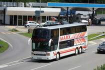 Setra 328 DT de la maison MARX photograpgi� le 07.07.2012 pr�s de Berne 