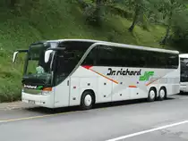 Setra 416 HDH de la maison Dr Richard photographi� le 09.07.2012 � Berne 