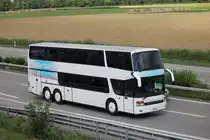 Setra 328 DT de la maison Intertours Avenches photographi� le 08.07.2012 � Oensingen 