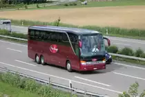 Setra 416 HDH de la maison Car Rouge photographi� le 08.07.2012 � Oensingen 