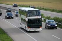 Setra 431 DT de la maison Auto AG Uri photographi� le 08.07.2012 � Oensingen