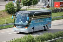 Setra 415 HDH de la maison Schneider photographi� le 08.07.2012 � Oensingen 