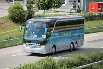 Setra 415 HDH de la maison Schneider photographi� le 08.07.2012 � Oensingen 