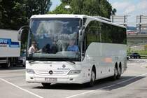 Mercedes Benz Tourismo de la Bundeswehr photographi� le 07.07.2012 pr�s de Berne 