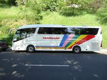 Scania Irizar aux couleurs de Trafalgar photographi� le 02.06.2012 � Berne 