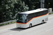 Bova Magiq (ex Meier Arlesheim) de la maison SamReisen photographi� le 08.07.2012 entre Berne et B�le