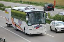 Bova Magiq EZ48 de la maison Eurobus photographi� le 08.07.2012 � Oensingen 