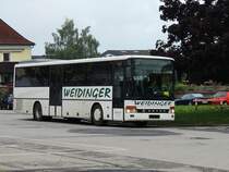 K-SETRA von Weidinger-Reisen ist im Schienenersatzverkehr zwischen Ried u. Braunau eingesetzt; 120623