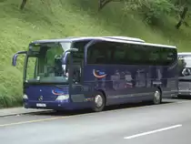 Mercedes benz Travego de la maison Travail Chain photographi� � Berne le 11.07.2012