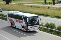 Mercedes benz Tourismo de la maison Gross photographi� le 08.07.2012 � Oensingen