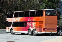 Setra Doppeldecker Reisebus von  Franz Urban  am Knigssee - 26.04.2012