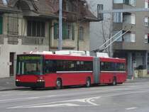 Bern Mobil - NAW Swisstrolleybus Nr.20 eingeteilt auf der Linie 11/12 G�terbahnhof am 08.03.2008