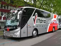 King Long de l'�quipe cycliste Cervelo photographi� sur le Tour de Suisse en 2009