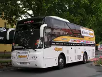 VDL Jonckheere, bus de l'�quipe cycliste Highroad Columbia photographi� au Tour de Suisse 2009