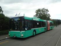 BVB Basel - Nr. 756/BS 3256 - MAN am 11. Juli 2012 in Pratteln, Bahnhofstrasse