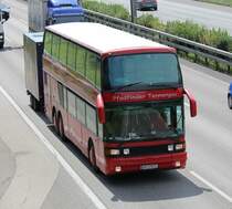 Setra 228 DT aux couleurs des scouts (Pfadfinder Tennengau en Autriche) photographi le 19.07.2012 prs de Berne